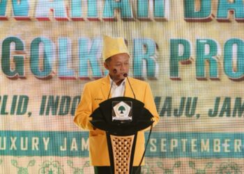  Sekjen Sarmuji di Musda Golkar Jambi Minta Kantor Golkar Harus Jadi Rumah Aspirasi Rakyat