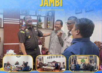 Terima Kunjungan KI Jambi, Kajati Jambi Sugeng Hariadi Tegaskan Komitmen Keterbukaan Informasi