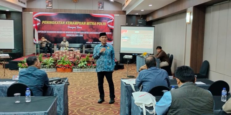 Ketua FKPT Jambi Isi Materi Latkatpuan Polda Jambi