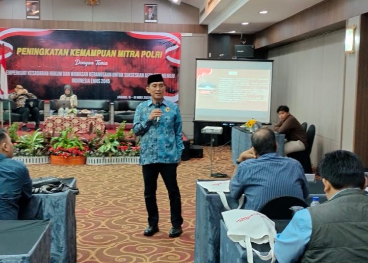 Ketua FKPT Jambi Isi Materi Latkatpuan Polda Jambi