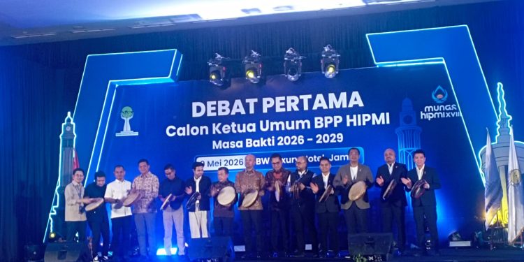 Keren..Debat Perdana Calon Ketua Umum BPP HIPMI Masa Bakti 2026–2029 Digelar di Jambi