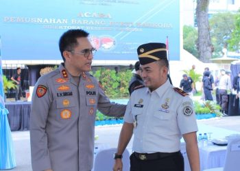 Kakanwil Ditjenpas Jambi Hadiri Pemusnahan Narkoba, Tegaskan Komitmen Perkuat Sinergi Pemberantasan