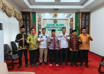 Ketua FKPT Jambi Dampingi Kepala Kanwil Kemenag Provinsi Jambi Sambut Kunjungan Satgaswil Densus 88, Cegah Radikalisme di Dunia Pendidikan