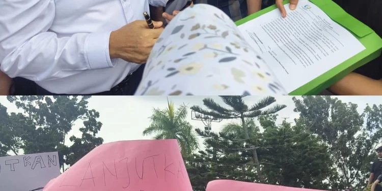 Aliansi Masyarakat Jambi Gelar Aksi Damai, Kawal Keberlanjutan Program Makan Bergizi Gratis